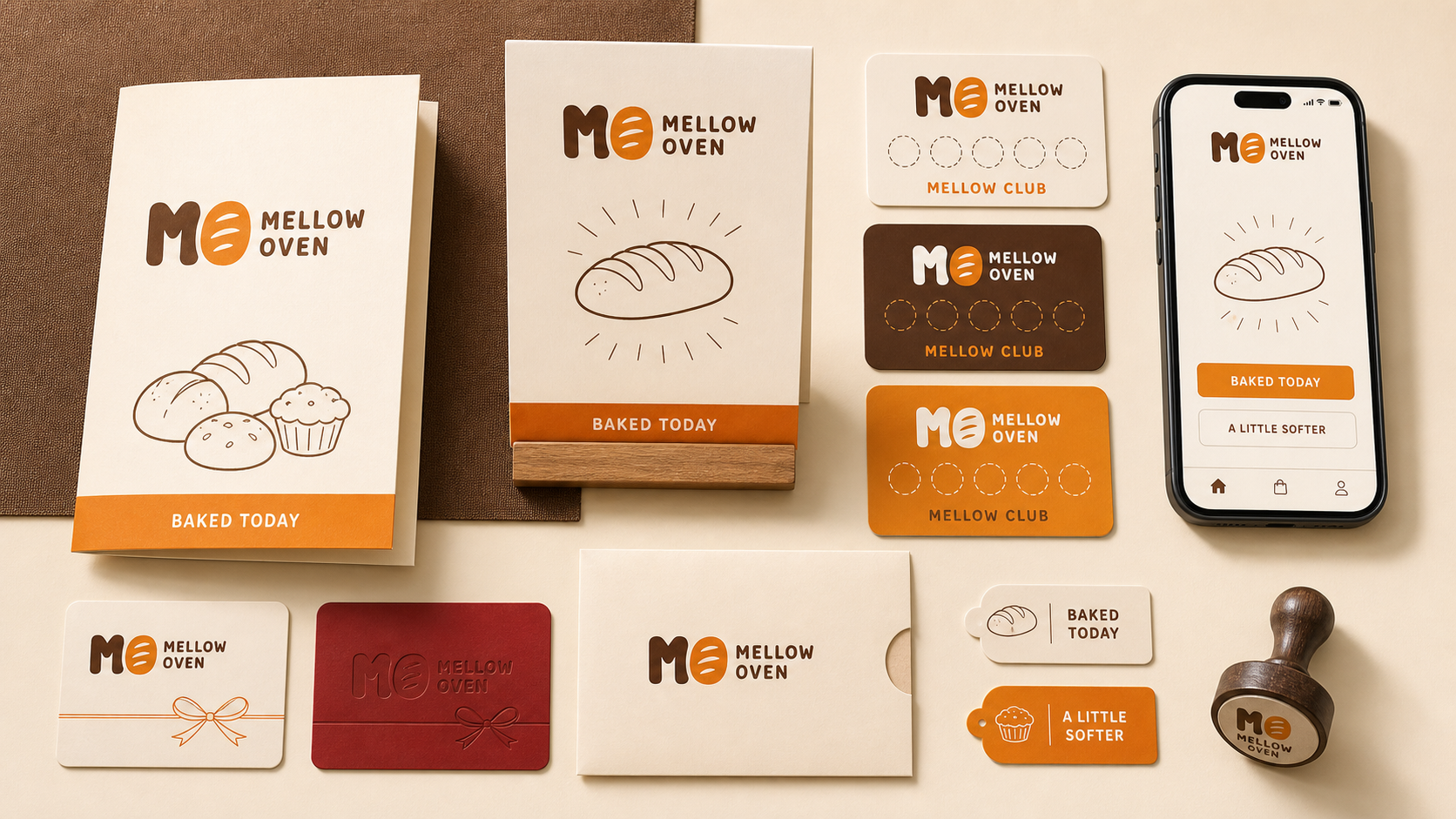 Mellow Oven 品牌应用效果 02