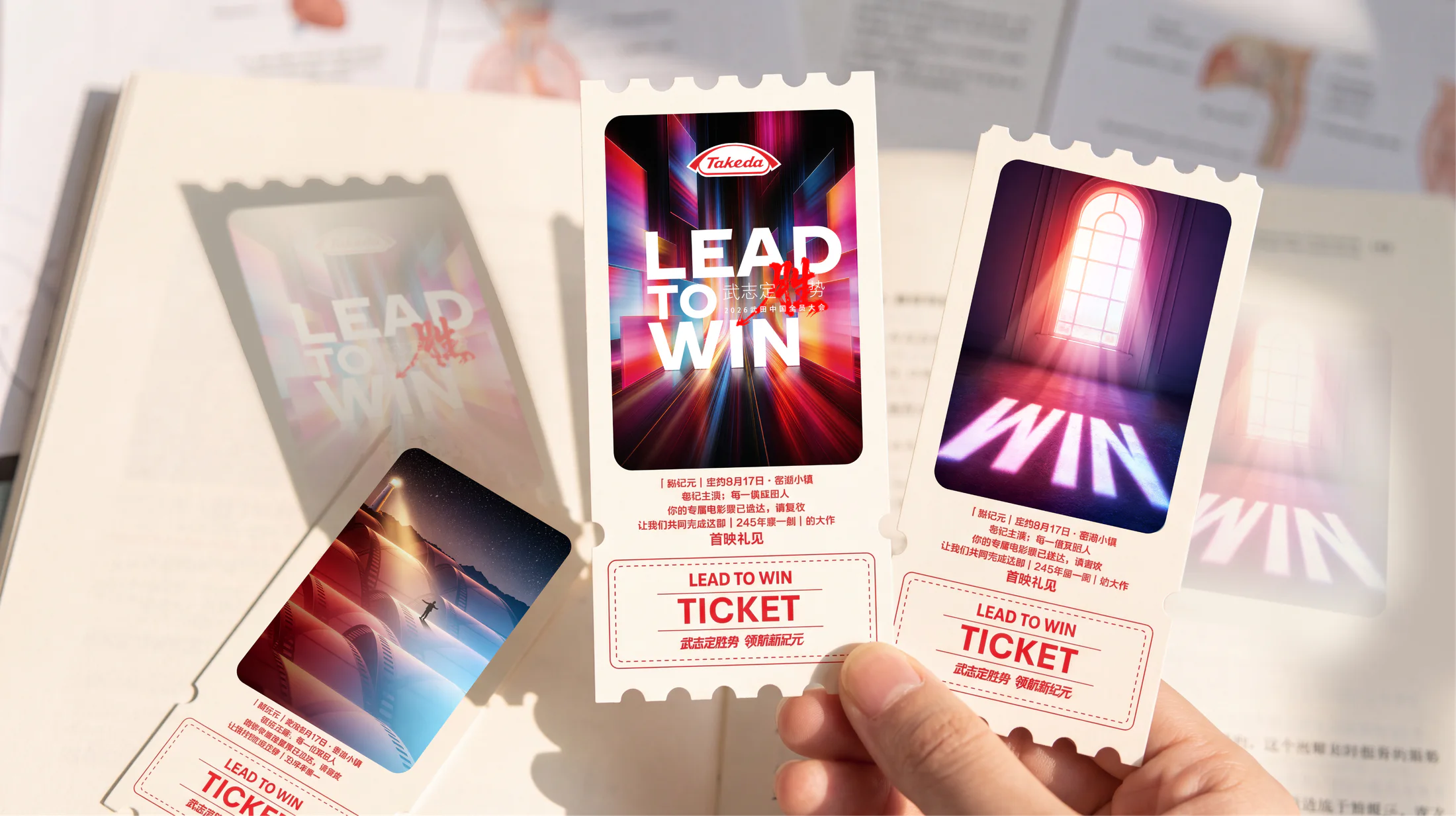 Lead to Win 活动票券设计